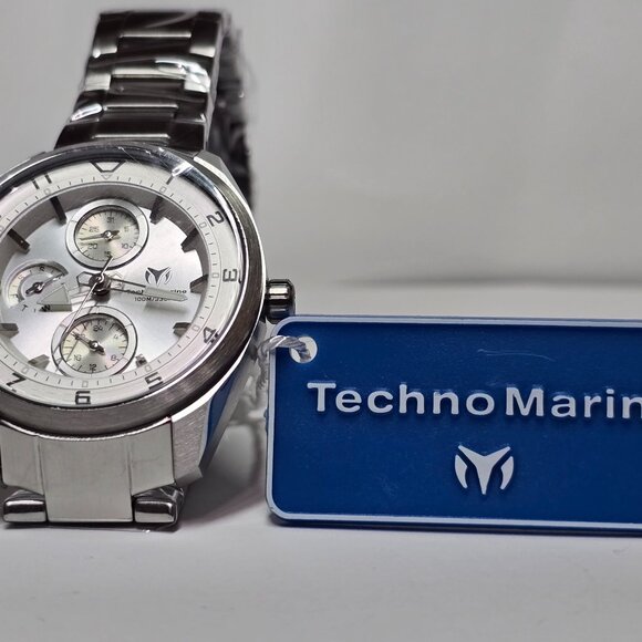 Technomarine Women's Watch Ocean Quantum Quartz Silver Dial Bracelet TM-318109 - Picture 5 of 10
